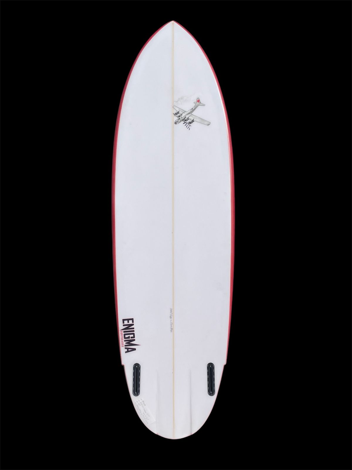 Bat Shit Round surfboard