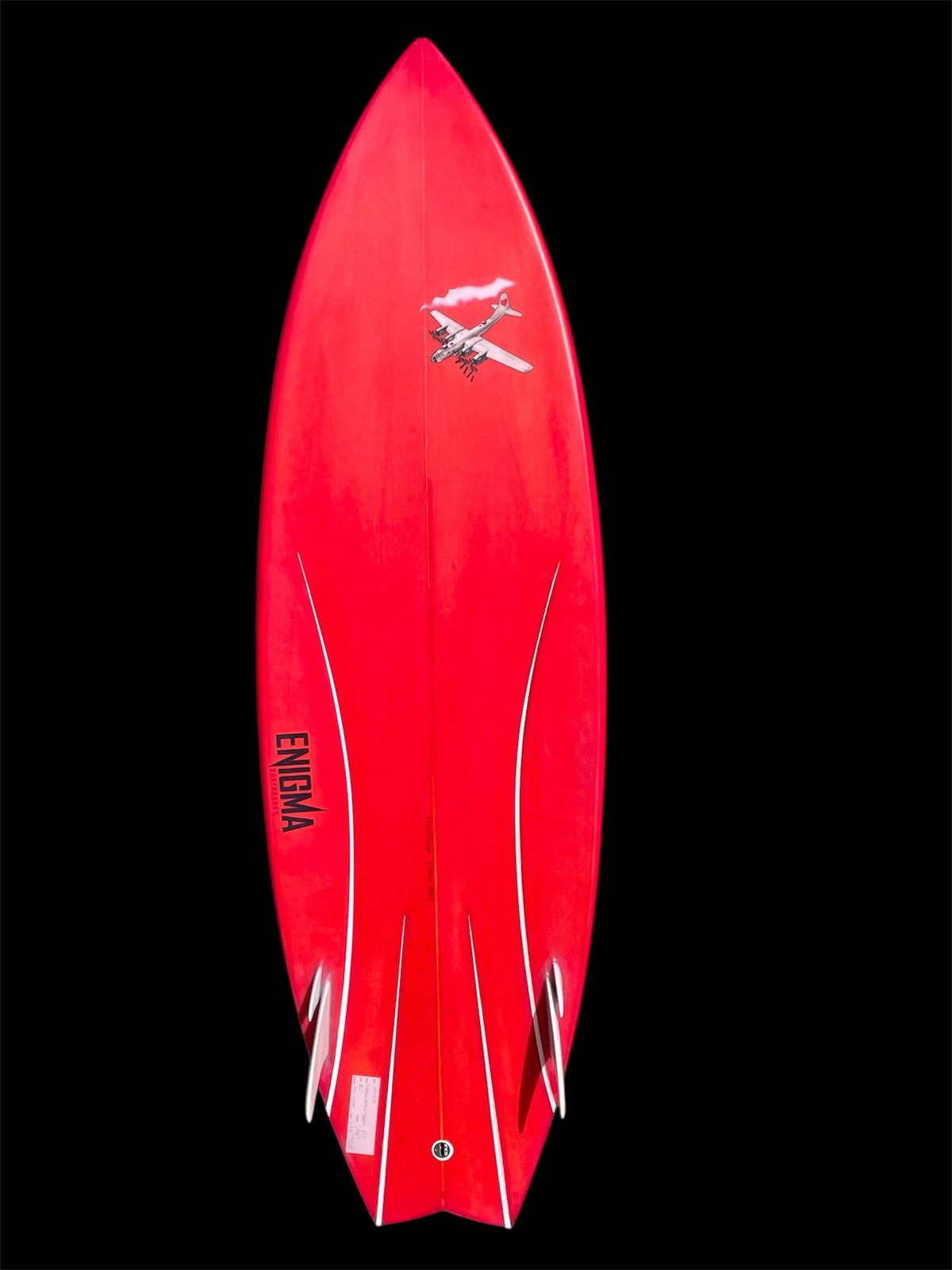 Channel Bottom Twinzer surfboard