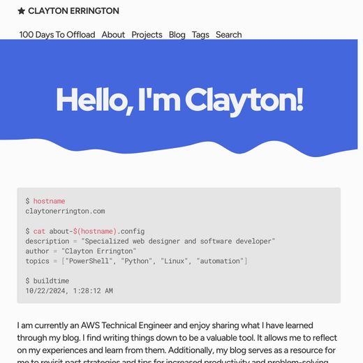 claytonerrington.com