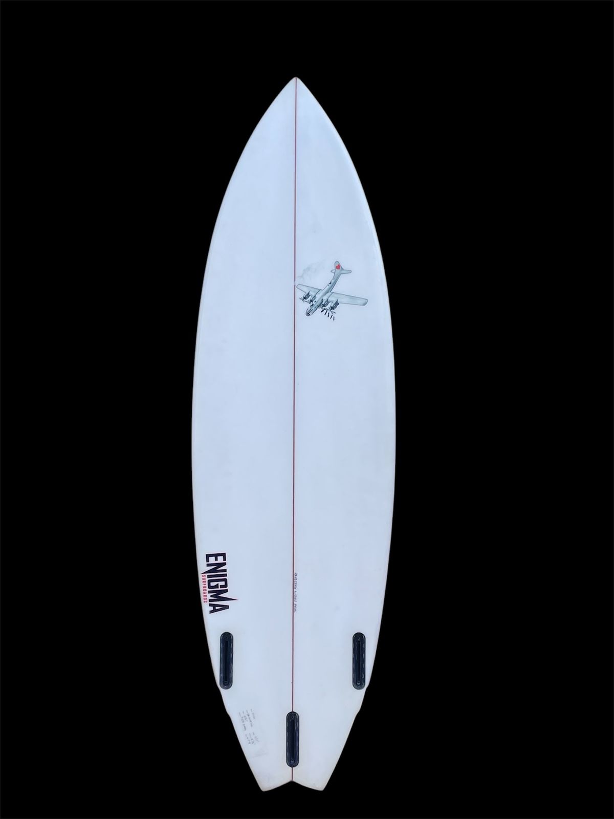 Double Bump Swallow surfboard